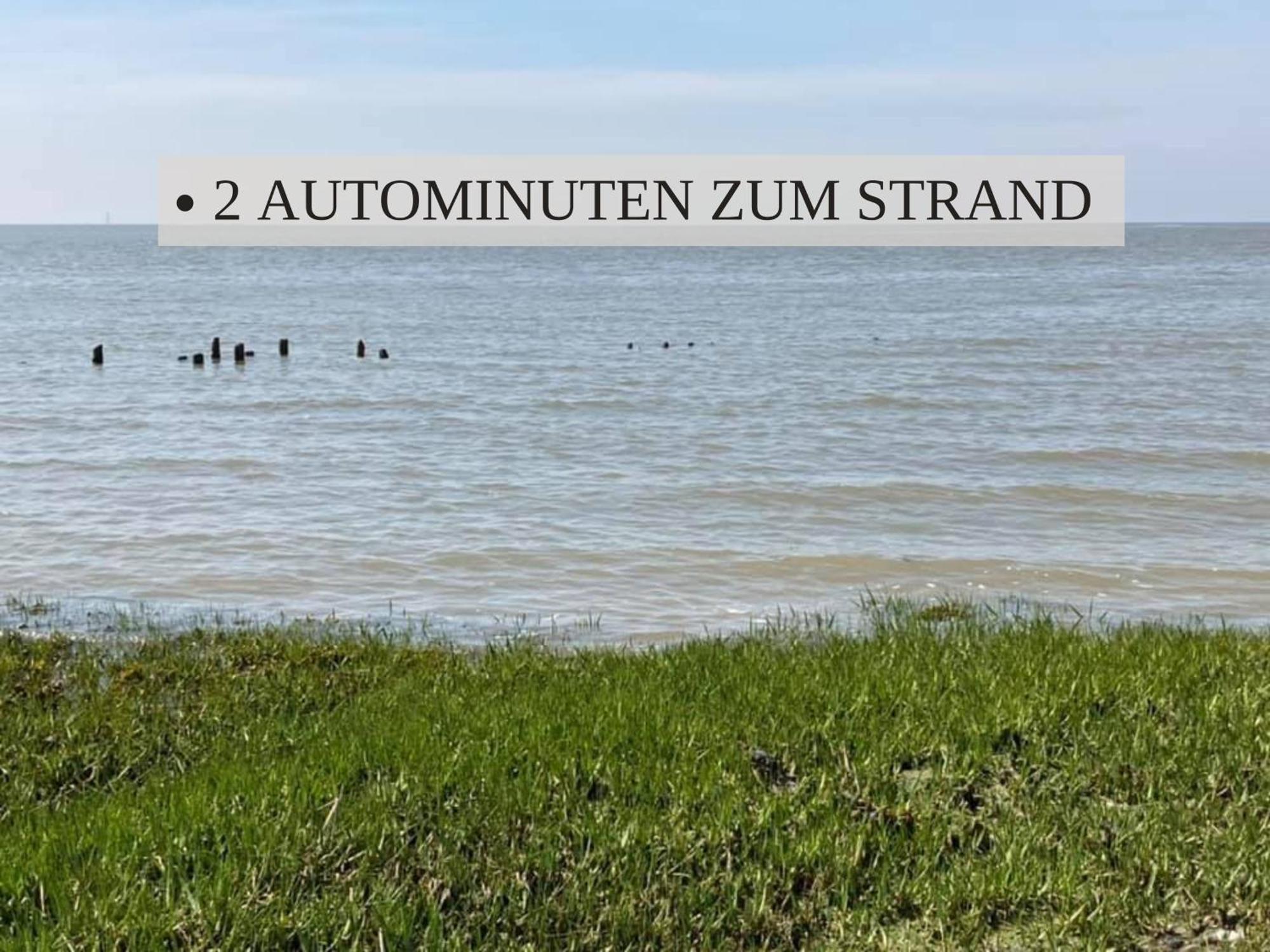Haus Krabbe, Apartment 10, Naehe Bremerhaven, Fuer 1-2 Personen, 2 Schlafzimmer, Einzelbetten, Zweite Etage, Zentral Gelegen, Bis Zu 2 Hunden Kostenfrei Willkommen Wremen Exterior foto